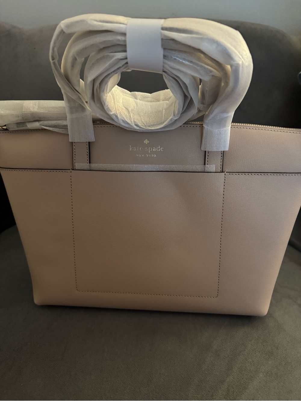 kate spade Warm Beige Patrice Satchel Tote